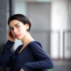 Portrait of young businesswoman