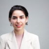 Portrait of smiling young businesswoman
